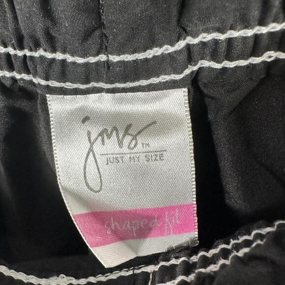 Just My Size Black Shorts Size 26W/28W - Picture 4 of 6